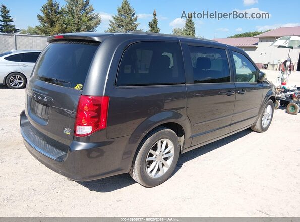 2C4RDGCG1GR224097 2016 DODGE GRAND CARAVAN Gray Задня права чверть