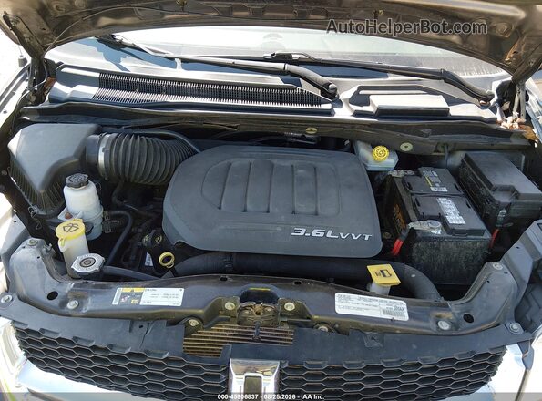 2C4RDGCG1GR224097 2016 DODGE GRAND CARAVAN Gray Вид ззаду