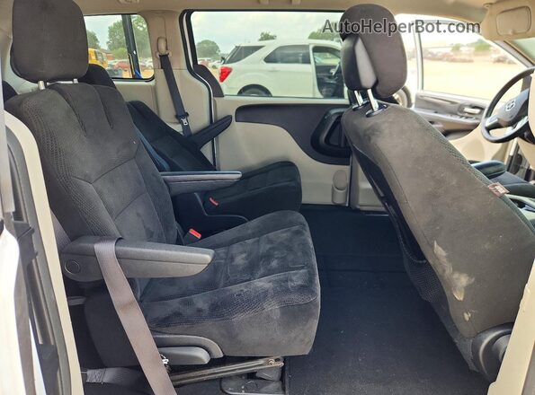 2C4RDGCG1GR259528 2016 DODGE GRAND White Vista interior trasera