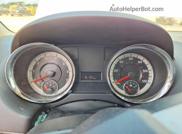 2C4RDGCG1GR259528 2016 DODGE GRAND White Vista del cuadro de instrumentos