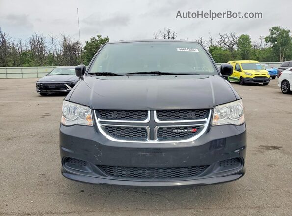 2C4RDGCG1GR277897 2016 DODGE GRAND Black Widok z przodu