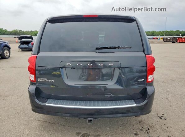 2C4RDGCG1GR277897 2016 DODGE GRAND Black Widok z tyłu
