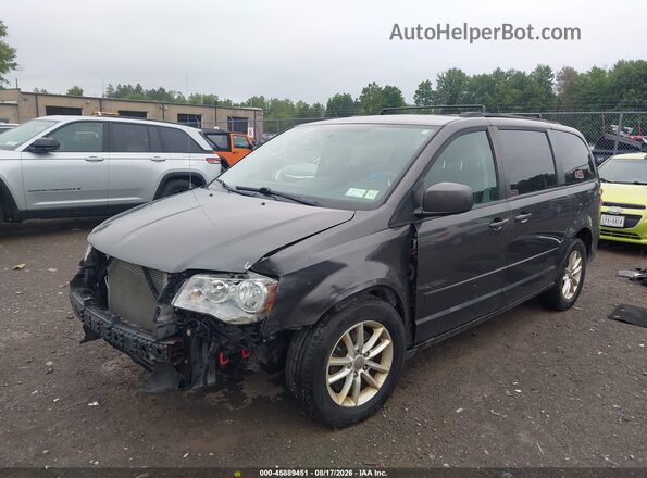 2C4RDGCG1GR323244 2016 DODGE GRAND CARAVAN Gray Przód lewy