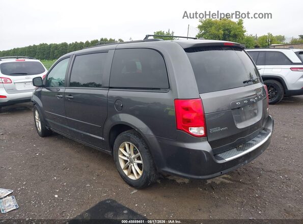 2C4RDGCG1GR323244 2016 DODGE GRAND CARAVAN Gray Tył lewy