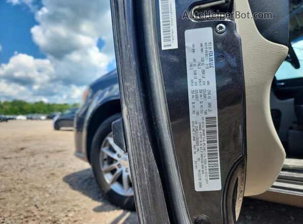 2C4RDGCG1GR339024 2016 DODGE GRAND Black VIN կոդի պիտակի տեսք