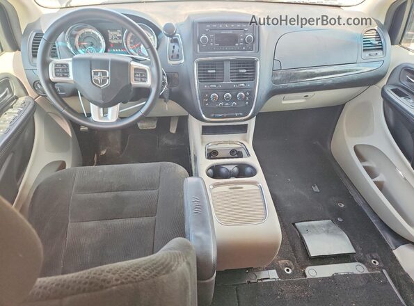 2C4RDGCG1GR339024 2016 DODGE GRAND Black Առջևի վահանակի տեսք