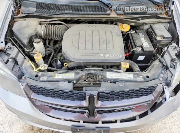 2C4RDGCG1GR363145 2016 DODGE GRAND Gray Вид підкапотного простору