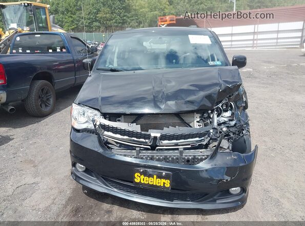 2C4RDGCG1HR858916 2017 DODGE GRAND CARAVAN Black Սարքավորումների վահանակի տեսք