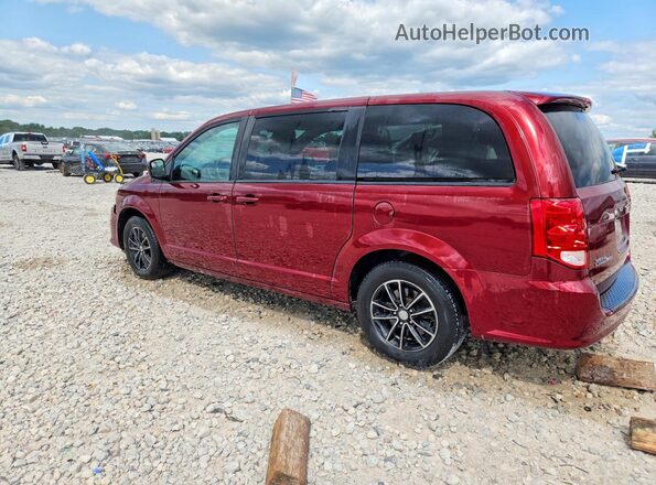 2C4RDGCG1JR191609 2018 DODGE GRAND Красный Задняя левая четверть