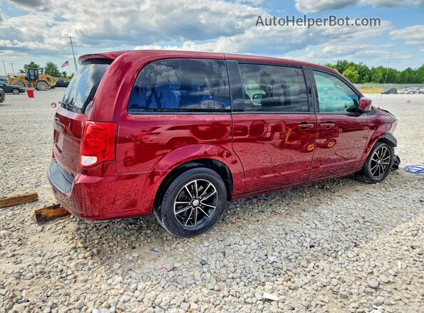 2C4RDGCG1JR191609 2018 DODGE GRAND Красный Задняя правая четверть