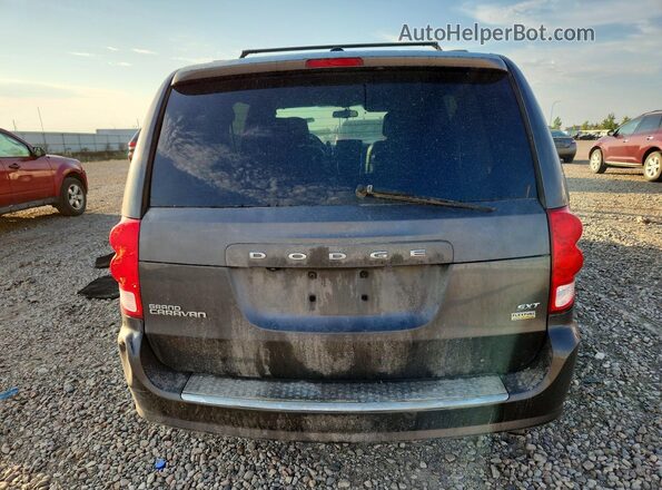 2C4RDGCG1JR192372 2018 DODGE GRAND Gray Rear view