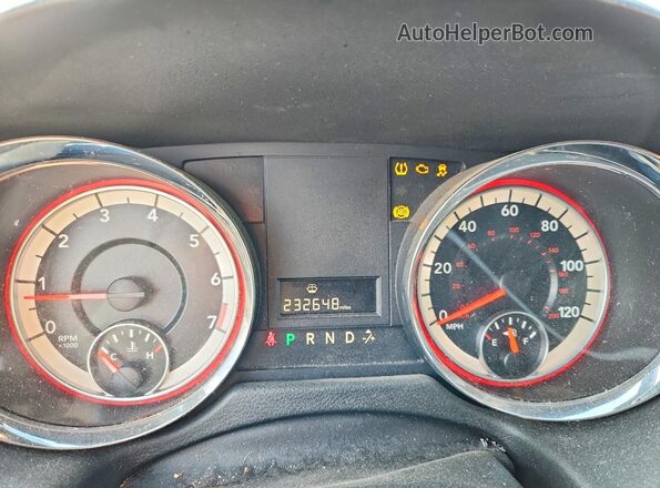 2C4RDGCG1JR192372 2018 DODGE GRAND Gray Instrument cluster view