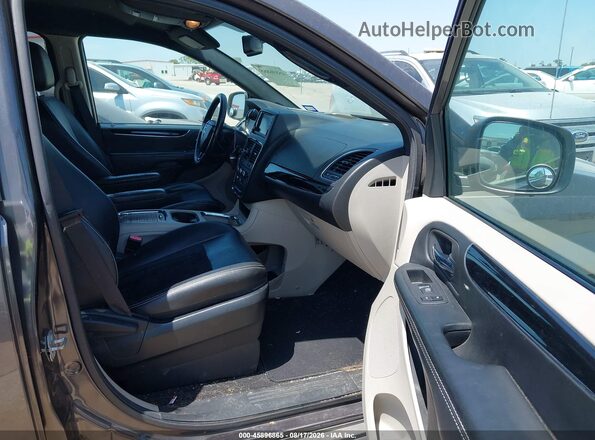 2C4RDGCG1JR205105 2018 DODGE GRAND CARAVAN Gray Սալոնի դիմացի տեսք