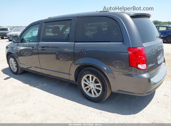 2C4RDGCG1JR205105 2018 DODGE GRAND CARAVAN Gray Հետևի ձախ