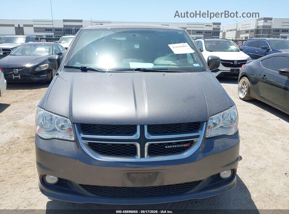 2C4RDGCG1JR205105 2018 DODGE GRAND CARAVAN Gray Սարքավորումների վահանակի տեսք