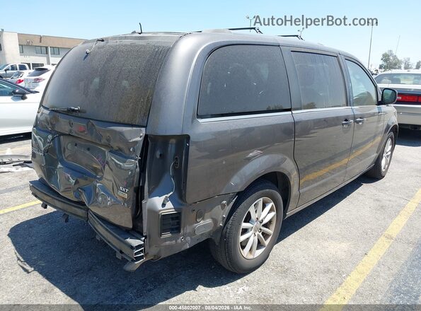 2C4RDGCG1JR208991 2018 DODGE GRAND CARAVAN Gray Задня права чверть