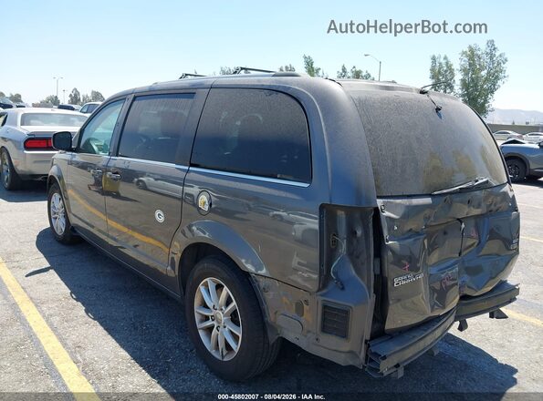 2C4RDGCG1JR208991 2018 DODGE GRAND CARAVAN Gray Задня ліва чверть