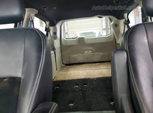 2C4RDGCG1JR283397 2018 DODGE GRAND Gray უკანა სავარძლების ხედი