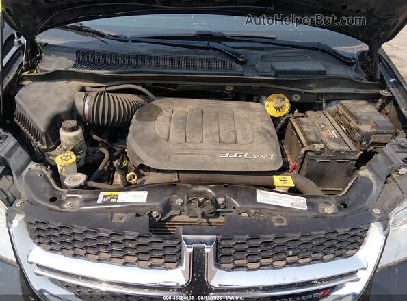 2C4RDGCG1JR325146 2018 DODGE GRAND CARAVAN Black Vista trasera