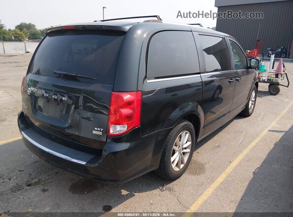 2C4RDGCG1JR325146 2018 DODGE GRAND CARAVAN Black Trasero derecho