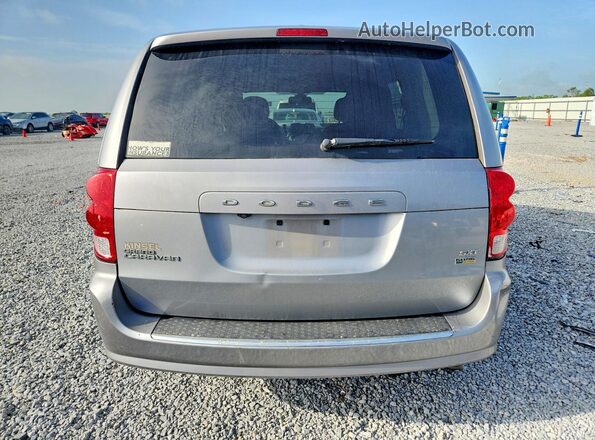 2C4RDGCG1KR677225 2019 DODGE GRAND Silver Вид ззаду