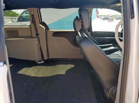 2C4RDGCG1KR724379 2019 DODGE GRAND White უკანა სალონის ხედი