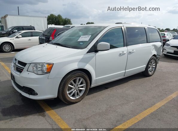 2C4RDGCG1LR253674 2020 DODGE GRAND CARAVAN White Przód lewy