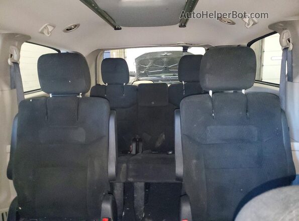 2C4RDGCG2GR168154 2016 DODGE GRAND Silver უკანა სავარძლების ხედი
