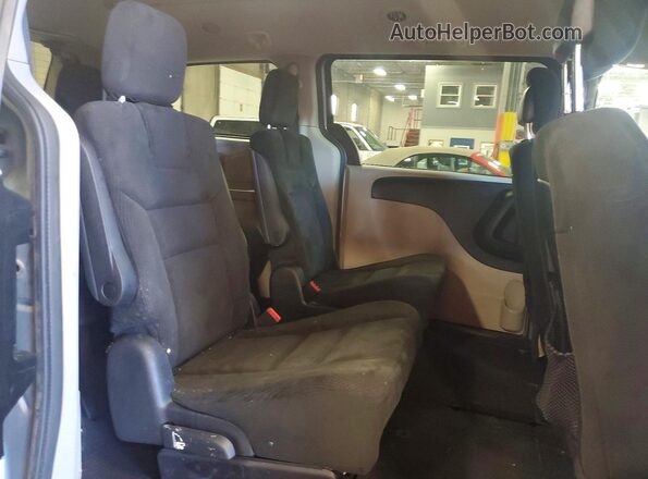 2C4RDGCG2GR168154 2016 DODGE GRAND Silver უკანა სალონის ხედი