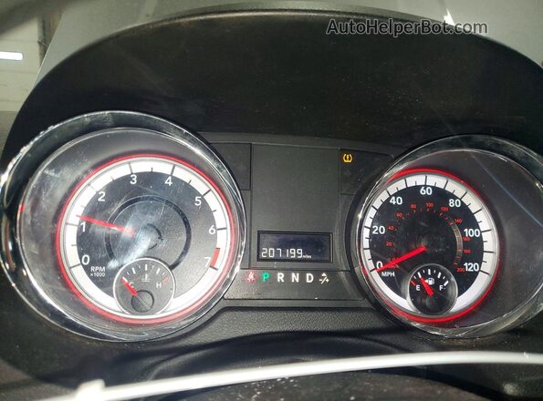 2C4RDGCG2GR168154 2016 DODGE GRAND Silver ხელსაწყოთა პანელის ხედი