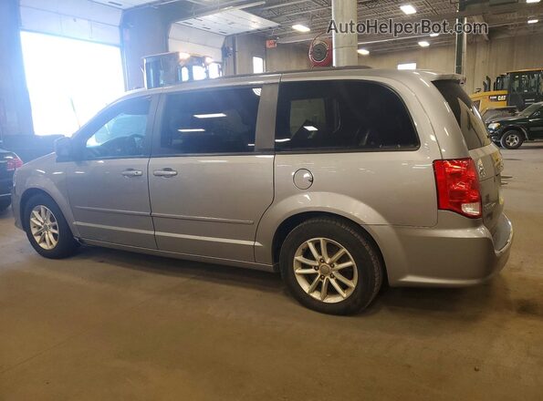 2C4RDGCG2GR168154 2016 DODGE GRAND Silver უკანა მარცხენა