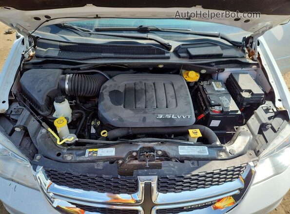 2C4RDGCG2GR178215 2016 DODGE GRAND White ძრავის განყოფილების ხედი