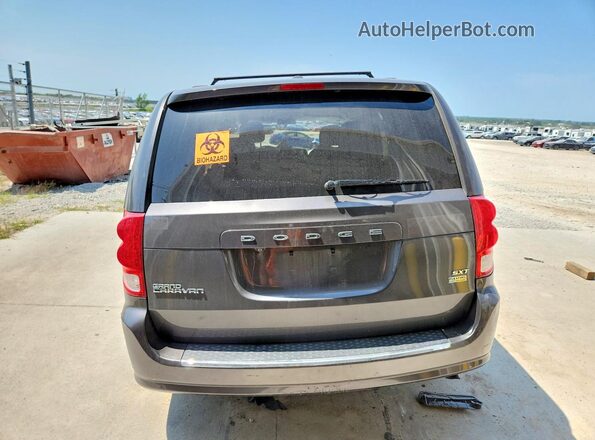 2C4RDGCG2GR242284 2016 DODGE GRAND Gray Հետևի տեսք