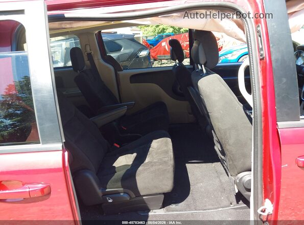 2C4RDGCG2GR312236 2016 DODGE GRAND CARAVAN Red VIN sticker view