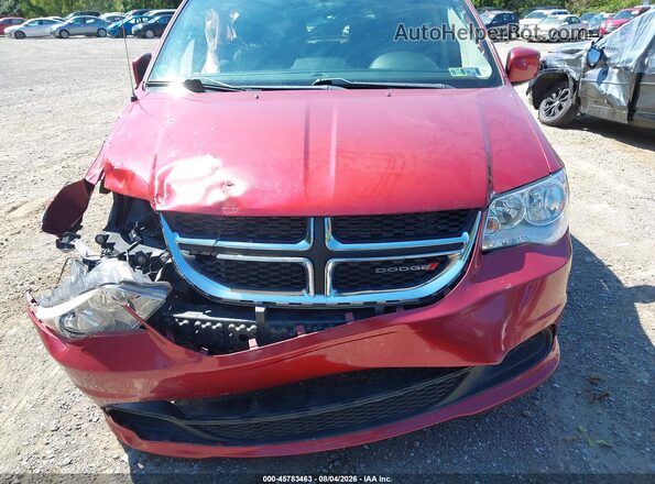 2C4RDGCG2GR312236 2016 DODGE GRAND CARAVAN Red Front view