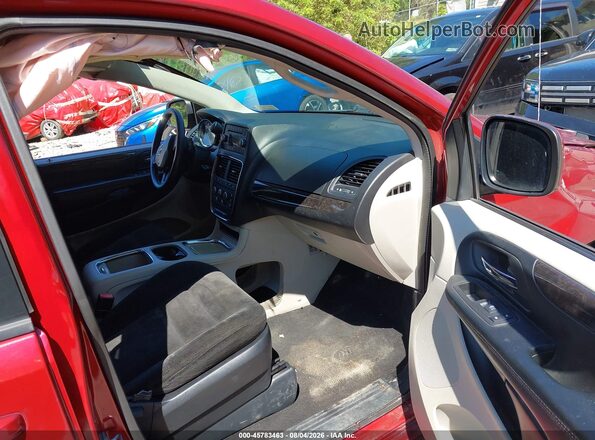 2C4RDGCG2GR312236 2016 DODGE GRAND CARAVAN Red Front interior view