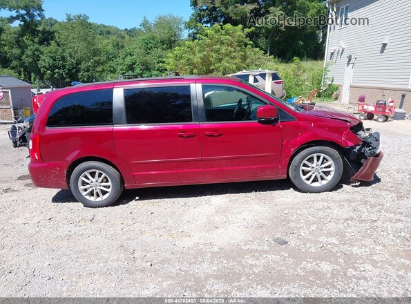 2C4RDGCG2GR312236 2016 DODGE GRAND CARAVAN Red Rear interior view