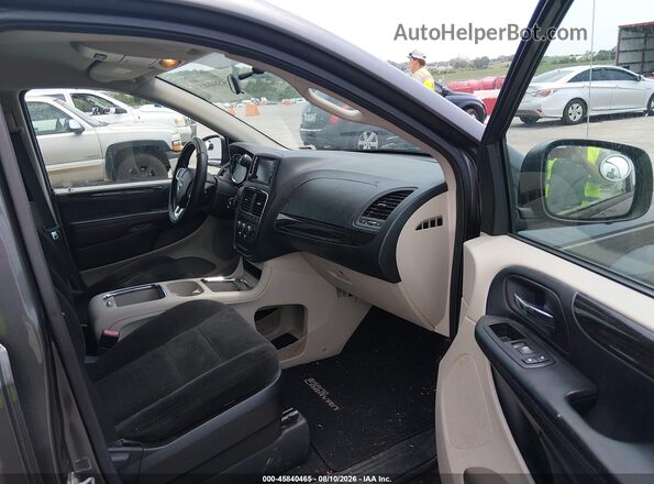 2C4RDGCG2GR351733 2016 DODGE GRAND CARAVAN Серый Вид салона спереди