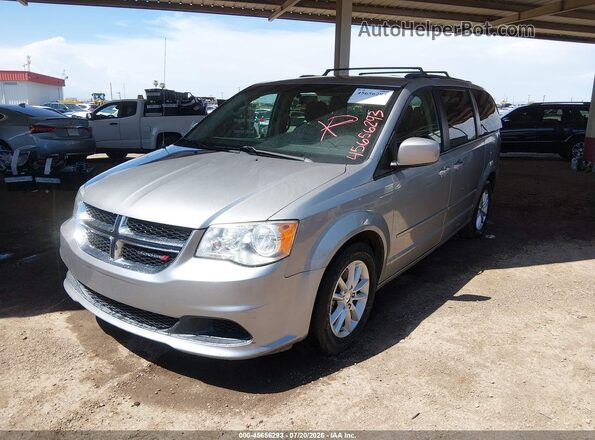 2C4RDGCG2GR352980 2016 DODGE GRAND CARAVAN Серый Передняя левая четверть
