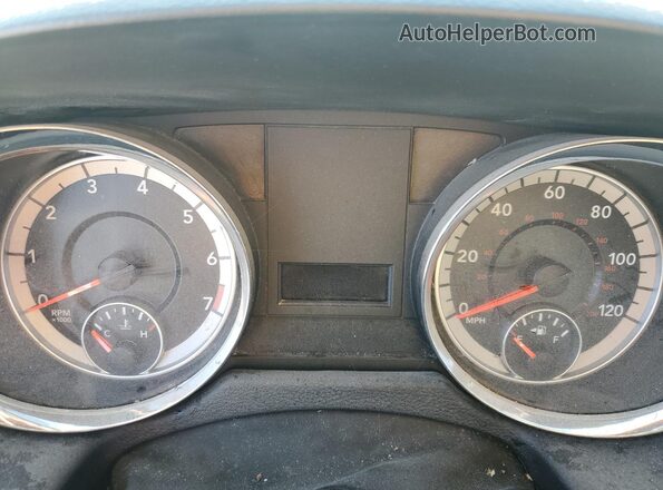 2C4RDGCG2GR361680 2016 DODGE GRAND Black Вид щитка приладів