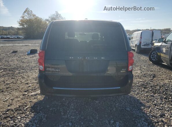 2C4RDGCG2GR361680 2016 DODGE GRAND Black Вид ззаду