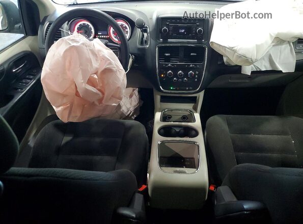 2C4RDGCG2GR373537 2016 DODGE GRAND Серебряный Вид панели приборов