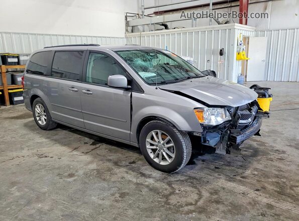 2C4RDGCG2GR373537 2016 DODGE GRAND Серебряный Передняя правая четверть