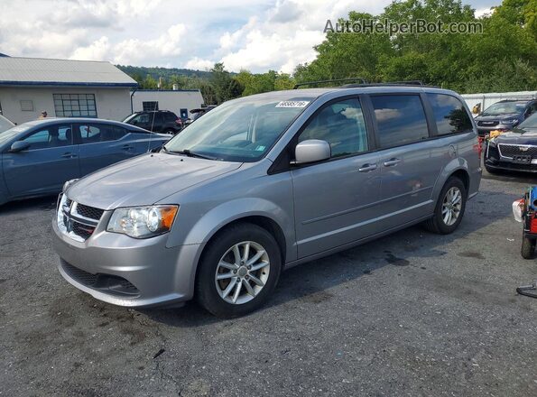 2C4RDGCG2GR374350 2016 DODGE GRAND Silver Հետևի ձախ