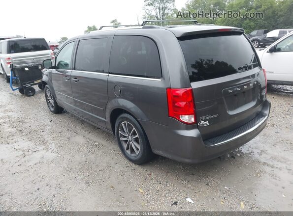 2C4RDGCG2HR589115 2017 DODGE GRAND CARAVAN Black Trasero izquierdo