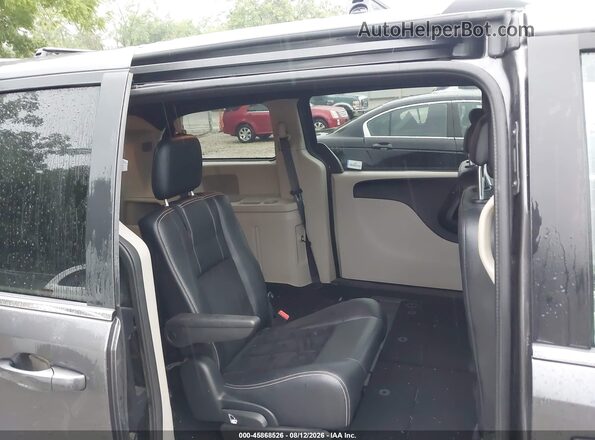 2C4RDGCG2HR589115 2017 DODGE GRAND CARAVAN Black Vista de la etiqueta del VIN