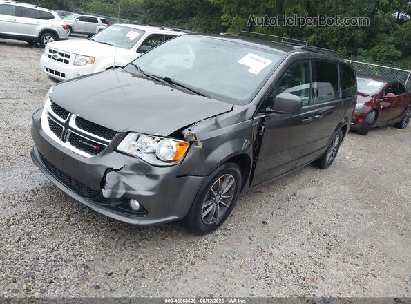 2C4RDGCG2HR589115 2017 DODGE GRAND CARAVAN Black Vista tres cuartos delantera izquierda