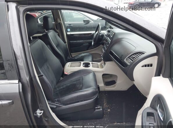 2C4RDGCG2HR589115 2017 DODGE GRAND CARAVAN Black Vista interior delantera