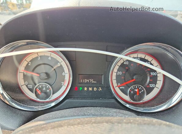 2C4RDGCG2HR600226 2017 DODGE GRAND White Widok zestawu wskaźników