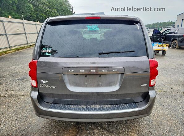 2C4RDGCG2HR611937 2017 DODGE GRAND Gray უკანა ხედი